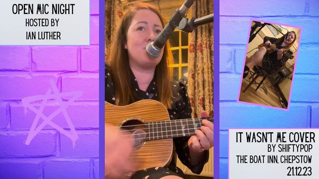 Shiftypop | It Wan't Me Cover on the Baritone Ukulele (The Boat Inn, Chepstow) 21.12.23 смотреть онлайн