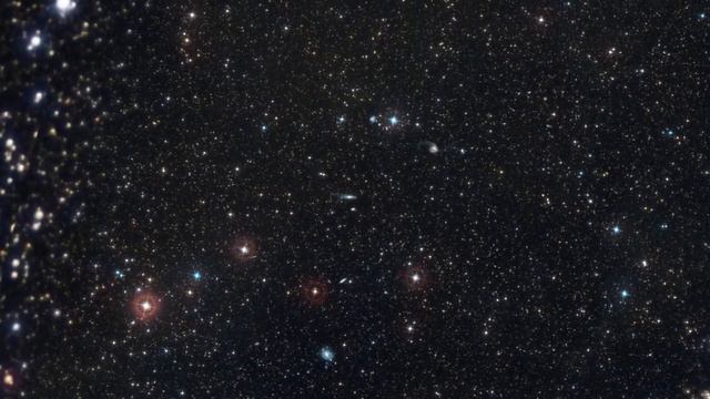Zoom in on NGC 3256.Зум телескопа смотреть онлайн