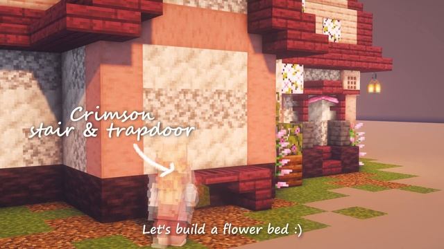 Minecraft: How to build a Cherry Fantasy House | Tutorial смотреть онлайн