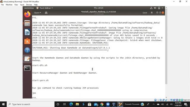 Day 3 | Hadoop Installation | Ubuntu | Part 1 смотреть онлайн