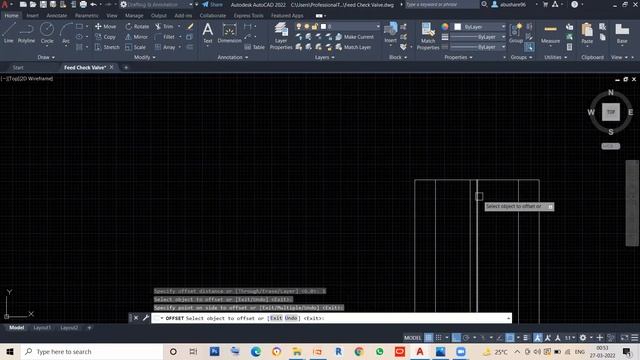 {COMPLETED} AUTOCAD MECHANICAL | FEED CHECK VALVE BEST DRAWING FOR MECHANICAL IN HINDI | ADVANCE | смотреть онлайн