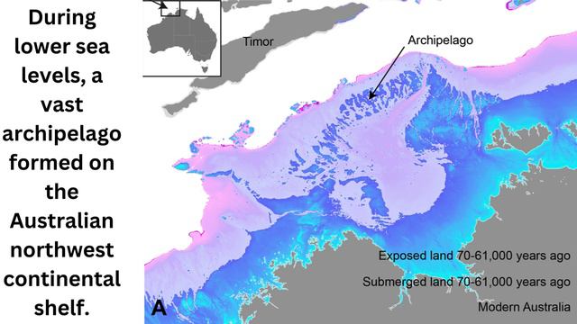 Ancient Sahul's submerged landscapes reveal a mosaic of human habitation смотреть онлайн