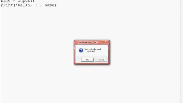 Python Error With The input() Function смотреть онлайн