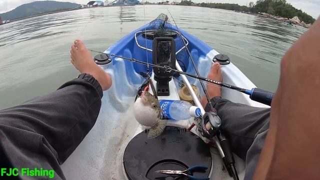 Kayak Ditarik Babon penghuni PLTU #15 - Kayak Fishing Indonesia - Volador Angler 2 смотреть онлайн