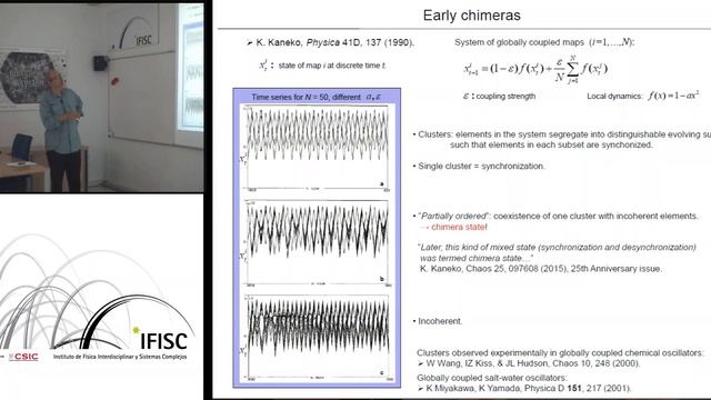 Chimeras in systems with global interactions смотреть онлайн