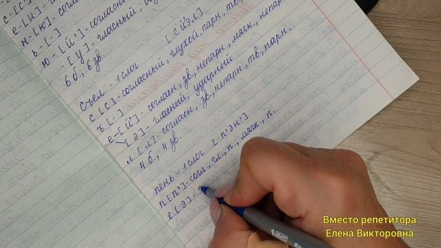 Звуко-буквенный разбор слова с мягким знаком смотреть онлайн
