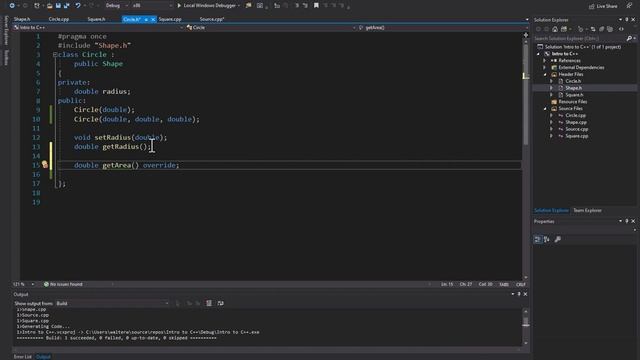 C++ Programming Examples 10-6 Virtual Methods and Overriding Methods смотреть онлайн