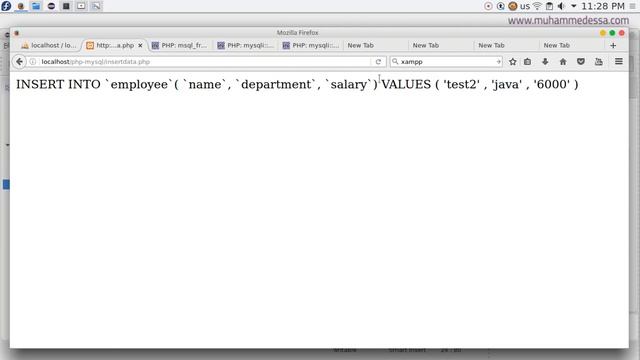 12 PHP & MySQL insert PHP and MySQL pattern смотреть онлайн