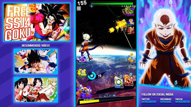 LINEAGE OF EVIL! 498% Final Form Cooler Dragon Ball DB Legends Team смотреть онлайн
