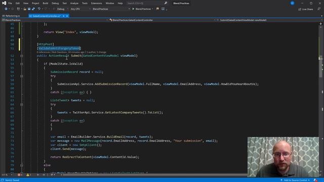 Gated Content Form - Ep 2 - Refactoring with Bob смотреть онлайн