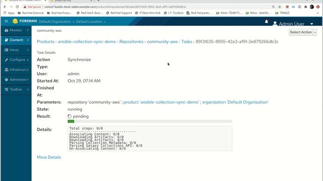 Ansible collection sync remote proxy demo by @jjeffers смотреть онлайн