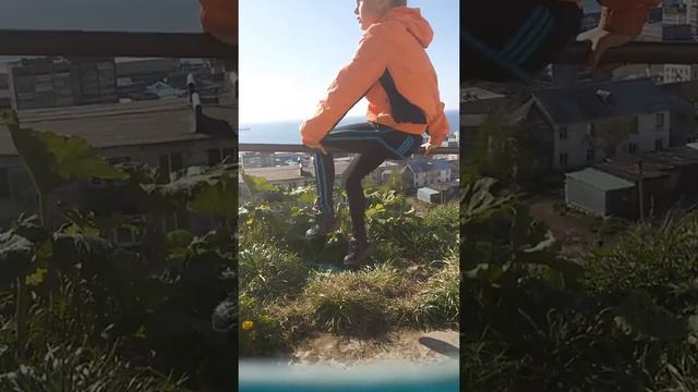 Гимнастика на перилах