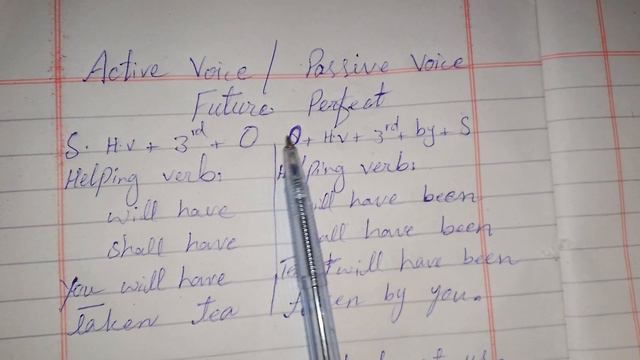 Passive voice of Future perfect tense, active voice to passive voice || смотреть онлайн
