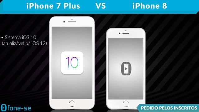 iPhone 7 Plus vs iPhone 8 (Comparativo) смотреть онлайн