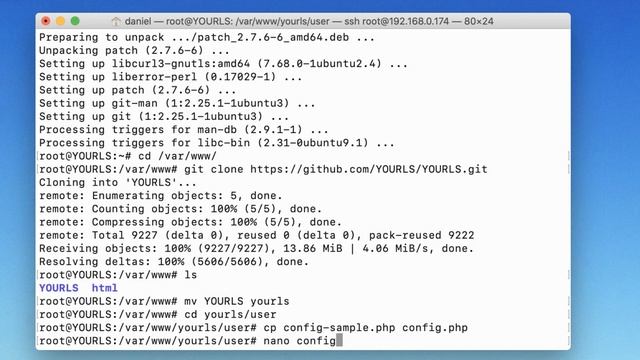 Eigenen URL-Shortener auf Linux Server installieren - YOURLS Schritt-für-Schritt Installation смотреть онлайн