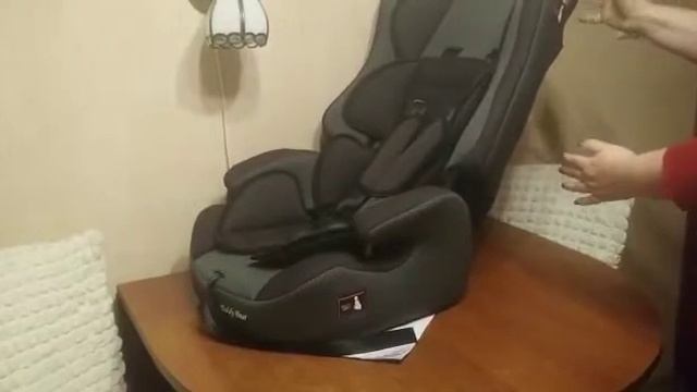 Обзор автокресла от 9 до 36 кг Teddy Bear Мишутка LB-513RF (Россия) смотреть онлайн