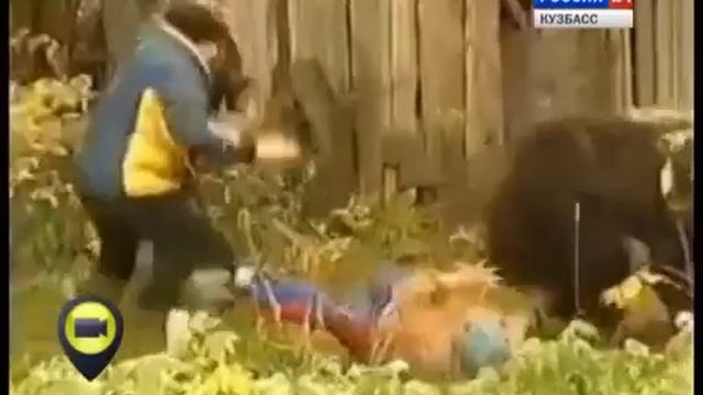 Когда решил полапать чужую бабу