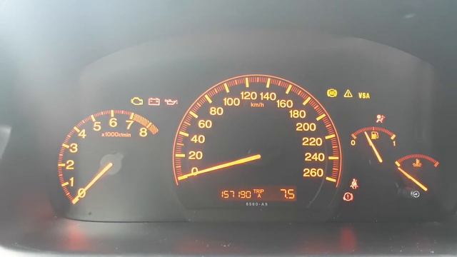Honda Accord VII check engine+ABS+VSA смотреть онлайн
