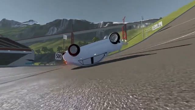 BeamNG.drive | Car Jumping Arena with Car Speed, Jumping, Skidding and Smashing Sound II Audi Cars смотреть онлайн