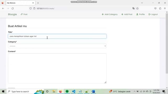 Demo Simple Blog Website - Project Django смотреть онлайн