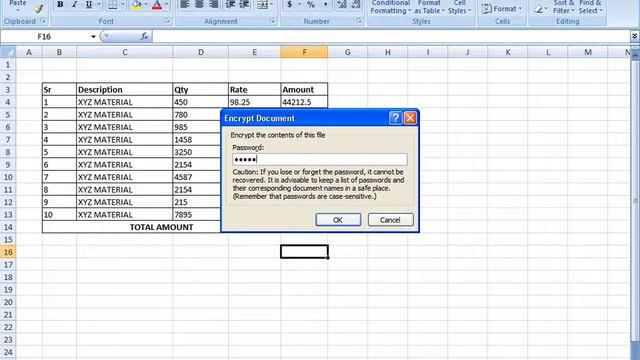 How to protect your Microsoft Excel 2007 document file смотреть онлайн