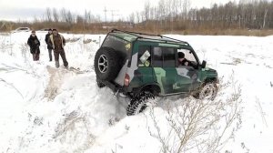 Сузуки Эскудо/Витара на зимнем оффроаде или каким должен быть настоящий джип