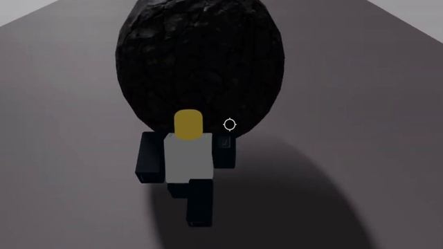 man pushing a boulder ( roblox sisyphus ) смотреть онлайн