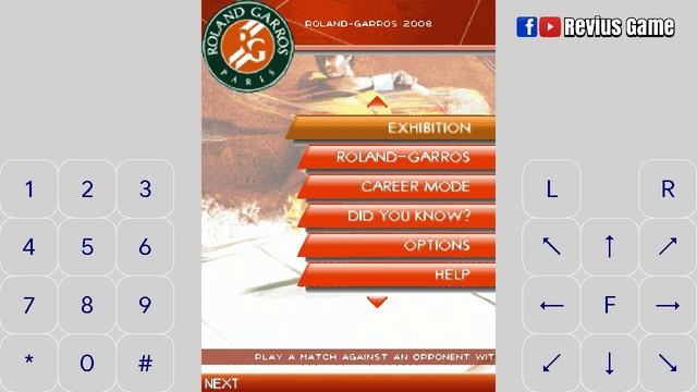 Rolan Garros Paris 2008 Java | J2ME Loader Android смотреть онлайн