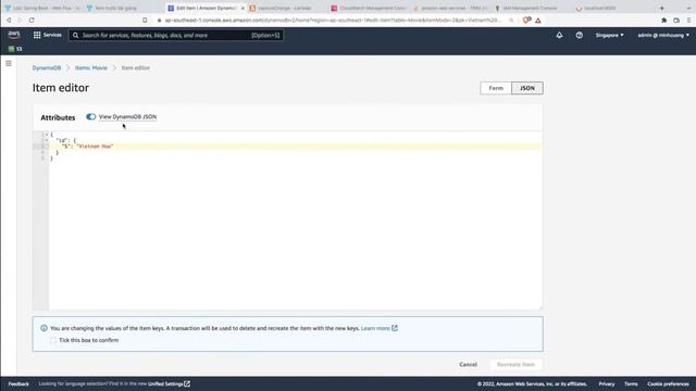 AWS: Lập trình Java Spring Boot polling sự kiện trong DynamoDB Stream смотреть онлайн