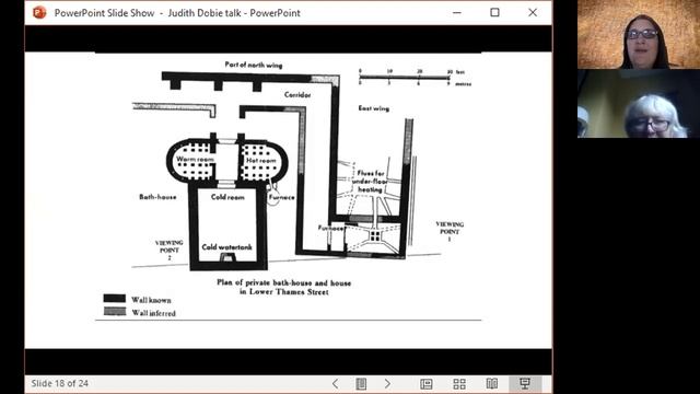 Tepidarium scene: Billingsgate Roman House and Baths by Judith Dobie смотреть онлайн