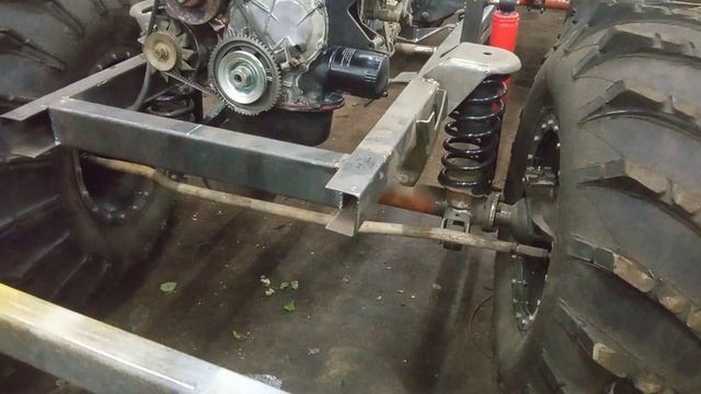 сборка рамного вездехода на шинах низкого давления часть первая!!!! смотреть онлайн