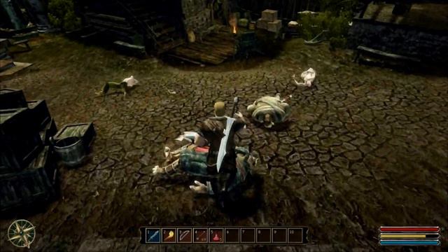 Gothic 3 Прохождение #1 Я ИЗ ГЕРМАНИИ ПРИБЫЛ смотреть онлайн