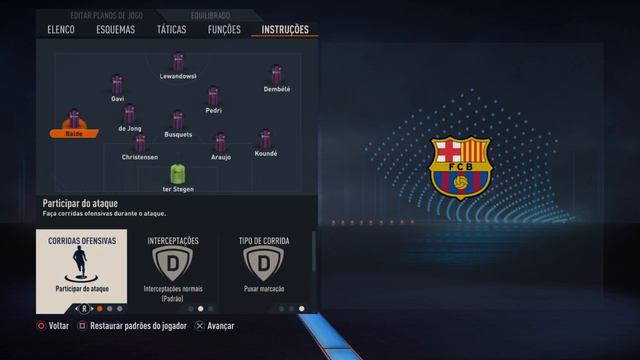 Tática Rápida: Barcelona de Xavi no FIFA 23 смотреть онлайн