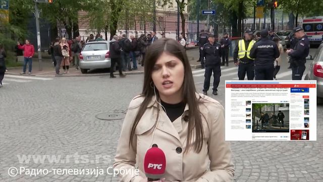 Pucnjava u Osnovnoj školi na Vračaru u Beogradu. смотреть онлайн