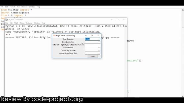 Simple Airline Booking System In PYTHON With Source Code | Source Code & Projects смотреть онлайн