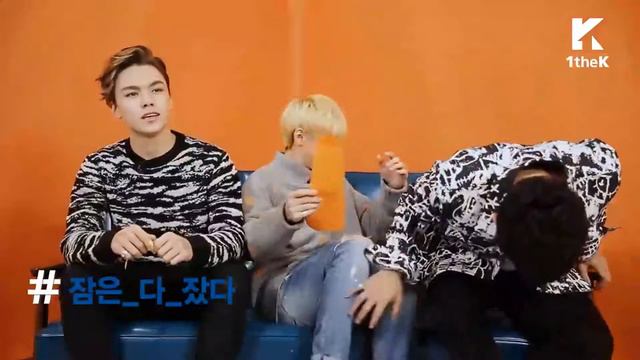 Vernon Dicaprio and Woozi and S.Coups laughing at him for 10 mintues смотреть онлайн
