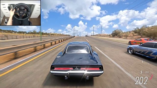 FAST AND FURIOUS CONVOY - Forza Horizon 5 (Steering Wheel + Shifter) Gameplay смотреть онлайн