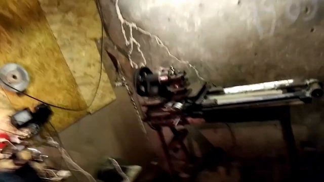 Самодельный токарный станок! Повышаю жёсткость! Заливаю бетон! смотреть онлайн