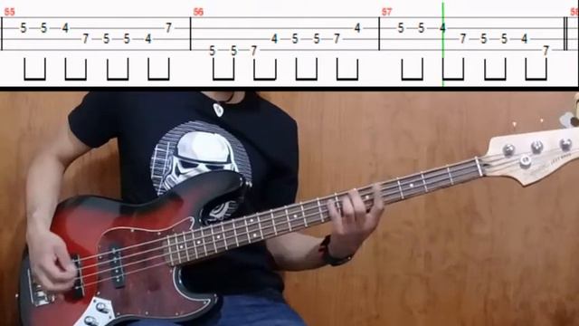 Green Day - Warning (Bass Cover / Play Along Tabs) смотреть онлайн