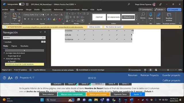 Word Associate 2019 Practice Exam 1 Tutorial (ESPAÑOL) Gmetrix смотреть онлайн