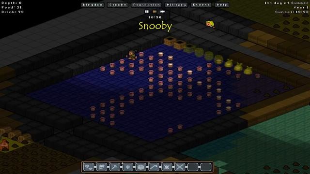 SnQQby Let's Play Gnomoria (Aufbau / Wirtschafts / Strategie Spiel von Robotronic Games) #13 смотреть онлайн