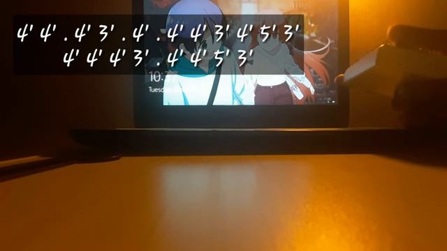 Koi No Uta - Tonikaku Kawaii kalimba cover with tab for『Kalimba Beginners』 смотреть онлайн