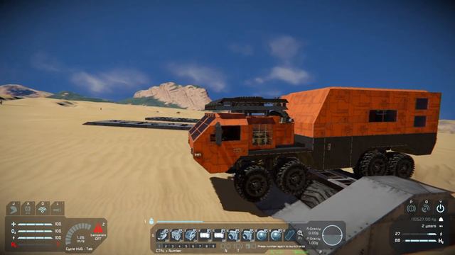 Space Engineers Ep90 Oshkosh HEMTT 8x8 Expedition Vehicle