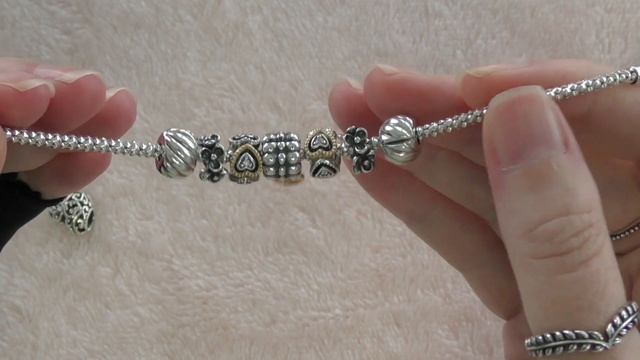 Pandora Studded Chain Bracelet With Heart Clasp Styling And How To Wear | Pandora 2023 Club Charm