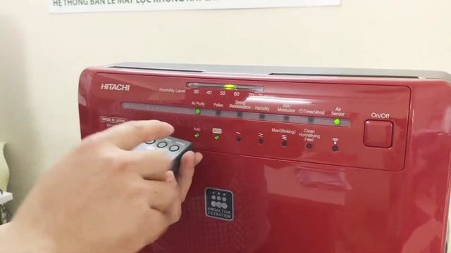 Máy lọc không khí và tạo ẩm Hitachi EP-A6000- Dương khí смотреть онлайн