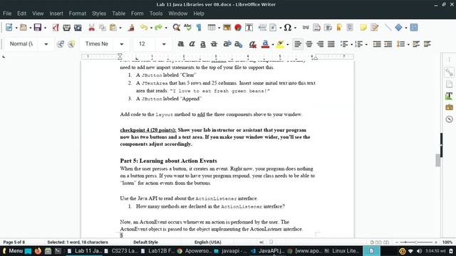 Java Libraries Lab 11 - CS273 Lab смотреть онлайн