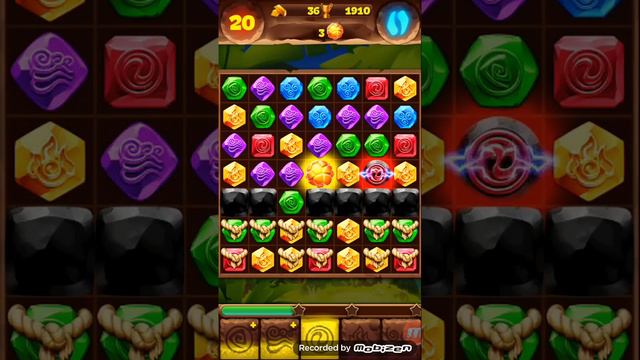 Как пройти 135 уровень игры Планета самоцветов? смотреть онлайн