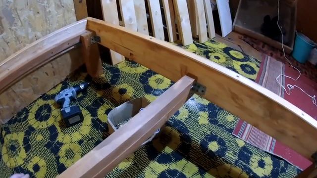 Сделал БОЛЬШУЮ кровать - жене понравится! смотреть онлайн