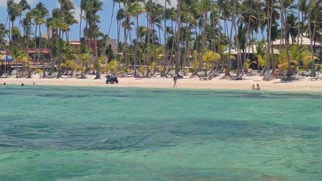 Доминикана. Пляж отеля Barcelo Bavaro Palace. Часть 2 смотреть онлайн