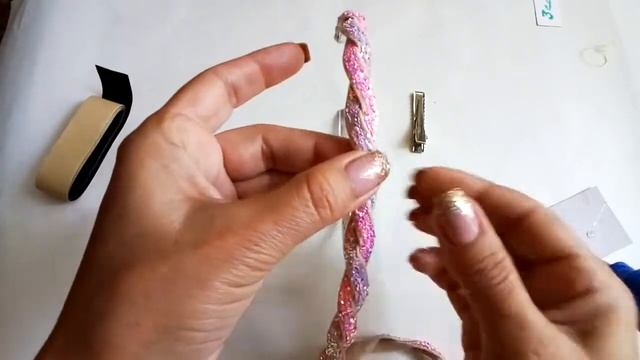 Ободки из тесьмы эко-кожа смотреть онлайн